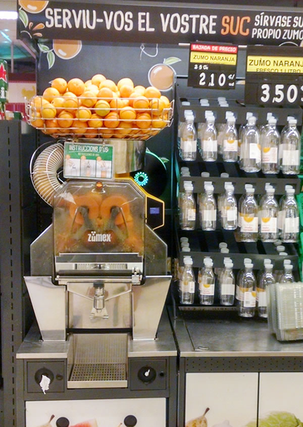 cable Talla salami Mercadona se alía con Zumex para ofrecer zumo de naranja natural | Felac