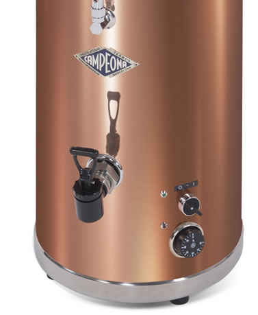 chocolateras eléctrica 30L acero inoxidable